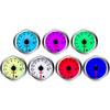 52mm Oil Pressure Gauge Boost Tachometer Voltmeter Air-Fuel Ratio Water Temp Oil Temp EGT Gauge Change 7 Colors Fit for 12V Car