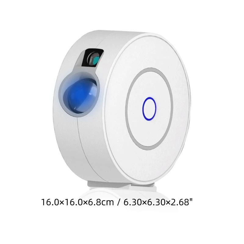 Smart Star Projector With App Voice Control Remote Rgb Lighting Perfect For Bedroom Home Party Night Ambient Light