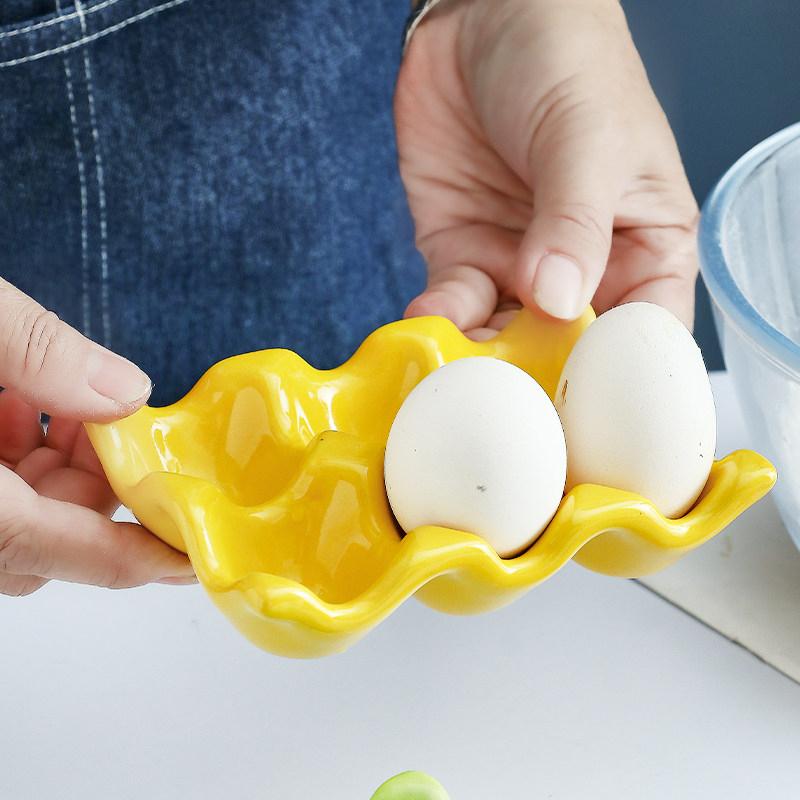 Контейнеры для хранения продуктов Коробки для сохранения продуктов Подставки для яиц Кухонные лотки для яиц