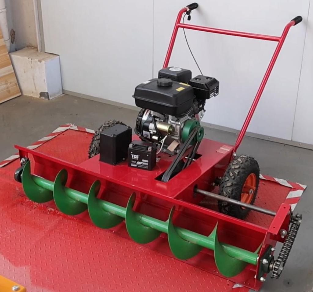 Снегоуборщик с ручным толканием со спиральным скребком для дорожного и бытового использования - Многофункциональный бензиновый снегоуборщик