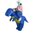 MUXIU Halloween Dinosaur Cosplay and Inflatable One Size Fits 4 Colors Available Costume, Green, Red, Orange, Blue, Costume, Fun, Pranks, Popular,