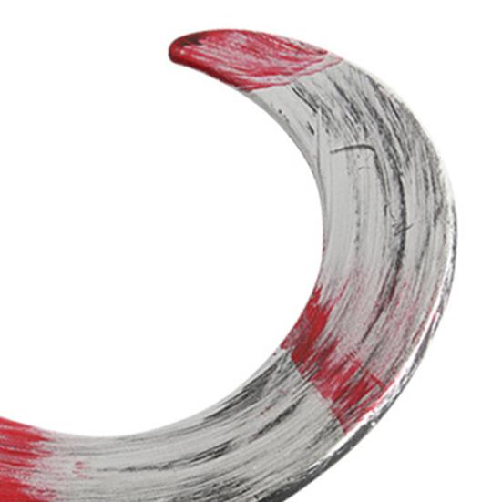 Decorative Bloody Axe Realistic Looking Eco-friendly Plastic Halloween Bloody Fake Machetes Toy for Home