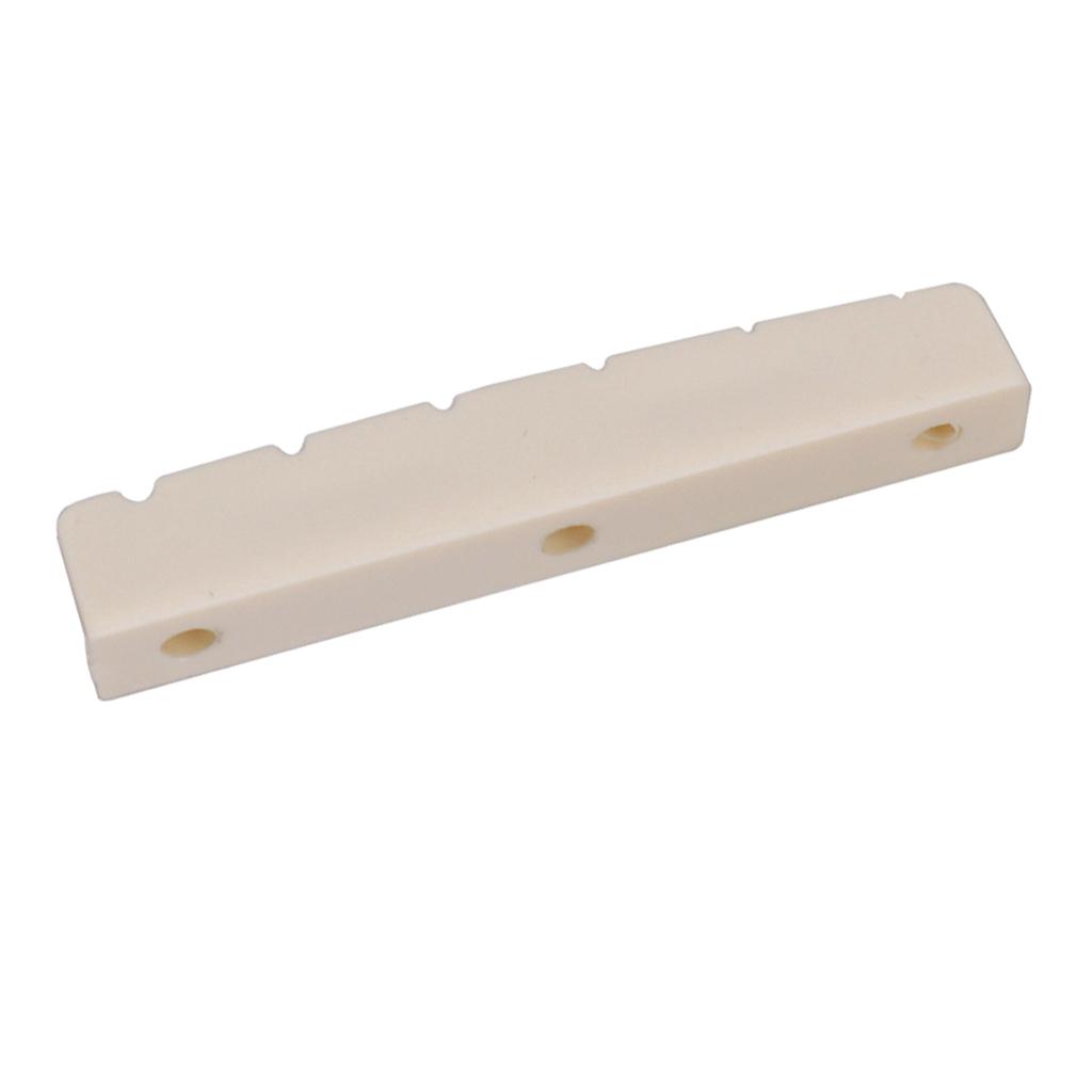6 String Acoustic Guitar Saddle Nut Slotted For Luthier DIY Supplies