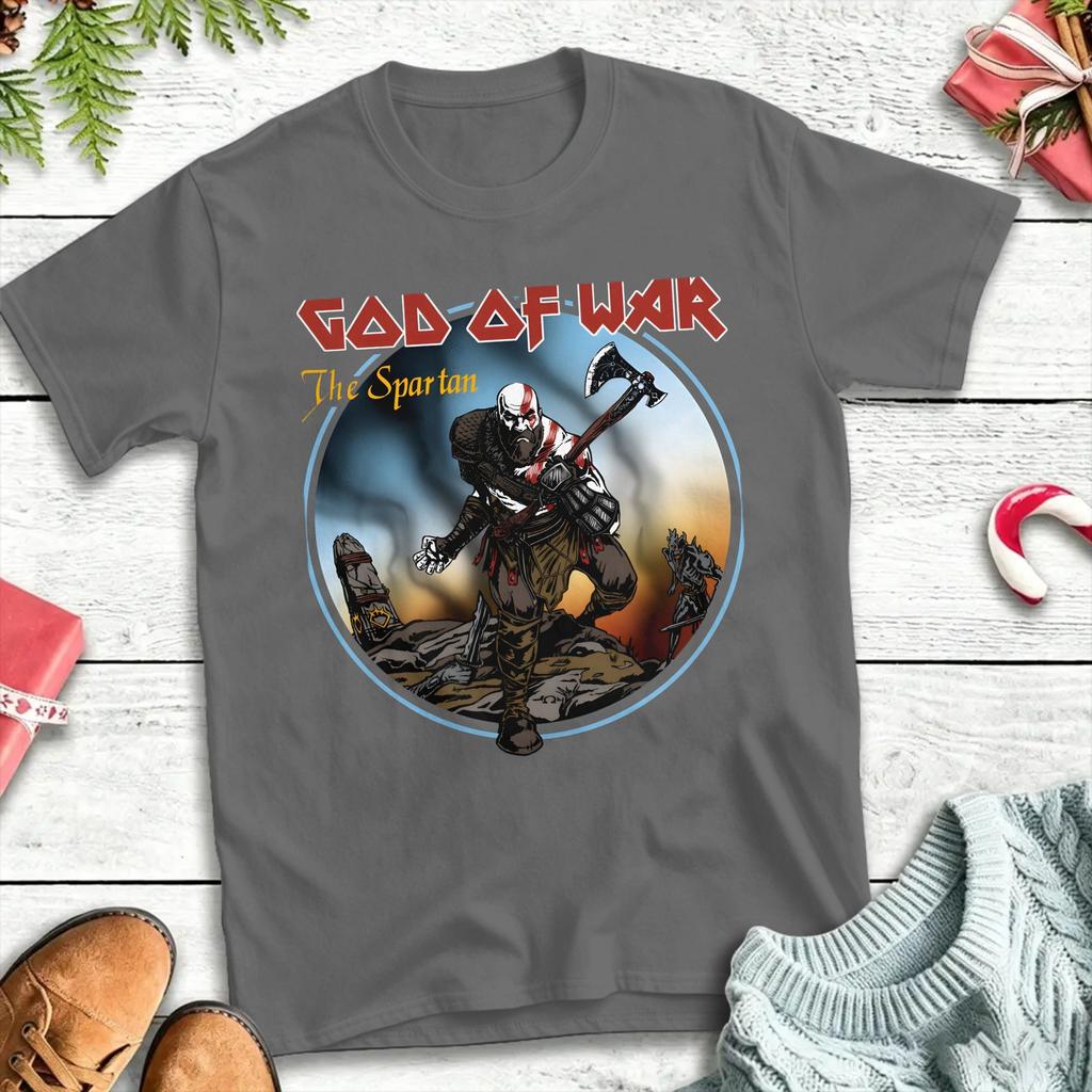 God of War T Shirt Summer 100 Cotton T Shirts For Adult Harajuku Casual Tee Shirt ShortSleeved Vintage Tops
