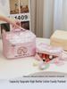 Портативная косметичка Hello Kitty с вышивкой - Большой вместимости, для туалетных принадлежностей, для путешествий