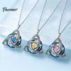 Elegant Jewelry for Girlfriend Celtic Knot Birthstone Necklace Women, Cubic Zirconia Pendant Necklace, Eternal Memory Irish Jewelry, Gift Her