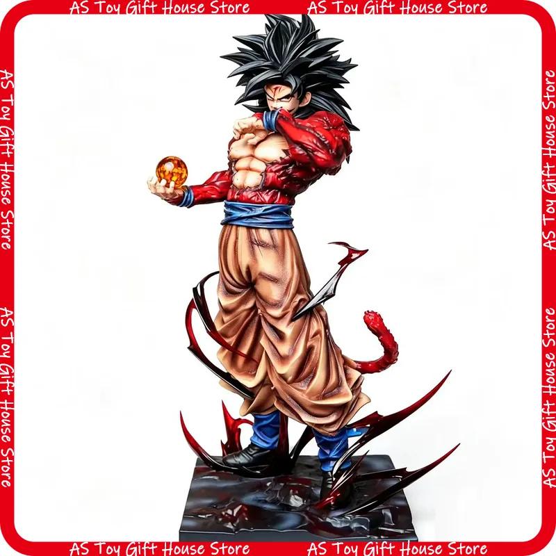 Lk Супер Сайян 4 Гоку GK Фигурка Dragon Ball Аниме ПВХ Статуя Изысканная Коллекционная Модель Стильное Настольное Украшение В наличии