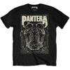 Мужская футболка Pantera 101 Proof Skull X-Large Черная