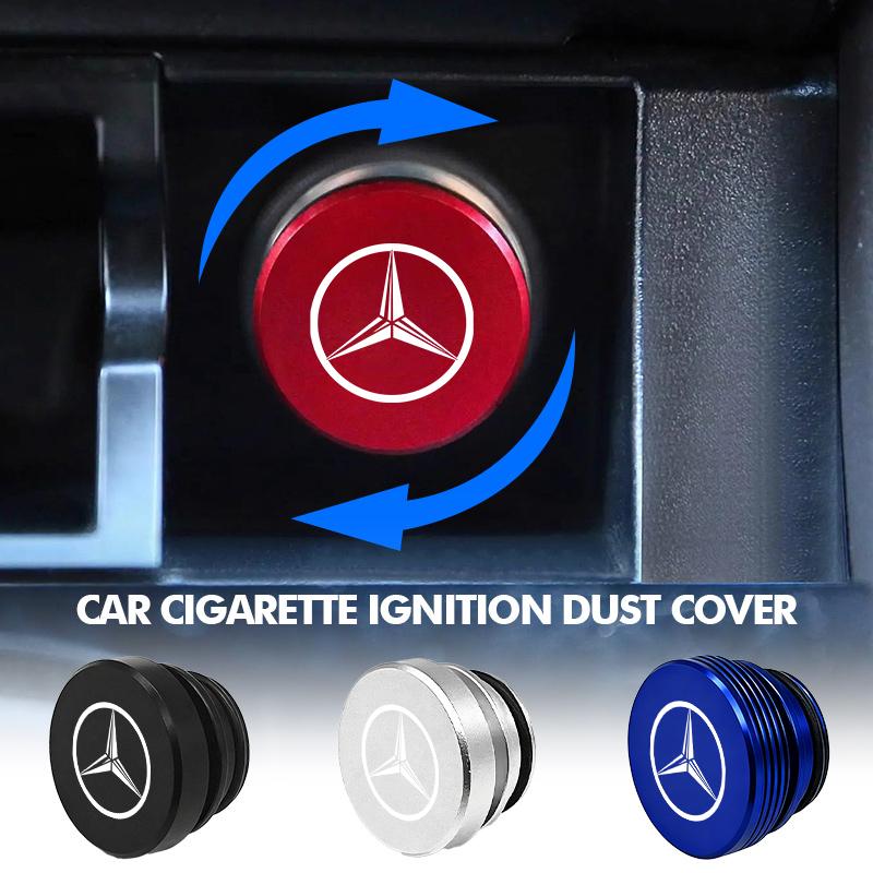AABGW1 Car Cigarette Lighter Plug Dust Cover Button Socket Protective Cap Accessories For Benz CITAN VITO SPRINTER CLS SLK Sport ML