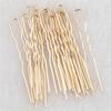 20Pcs Hot Gifts Alloy Hairclips U-shaped Waved Hair Pins Barrette