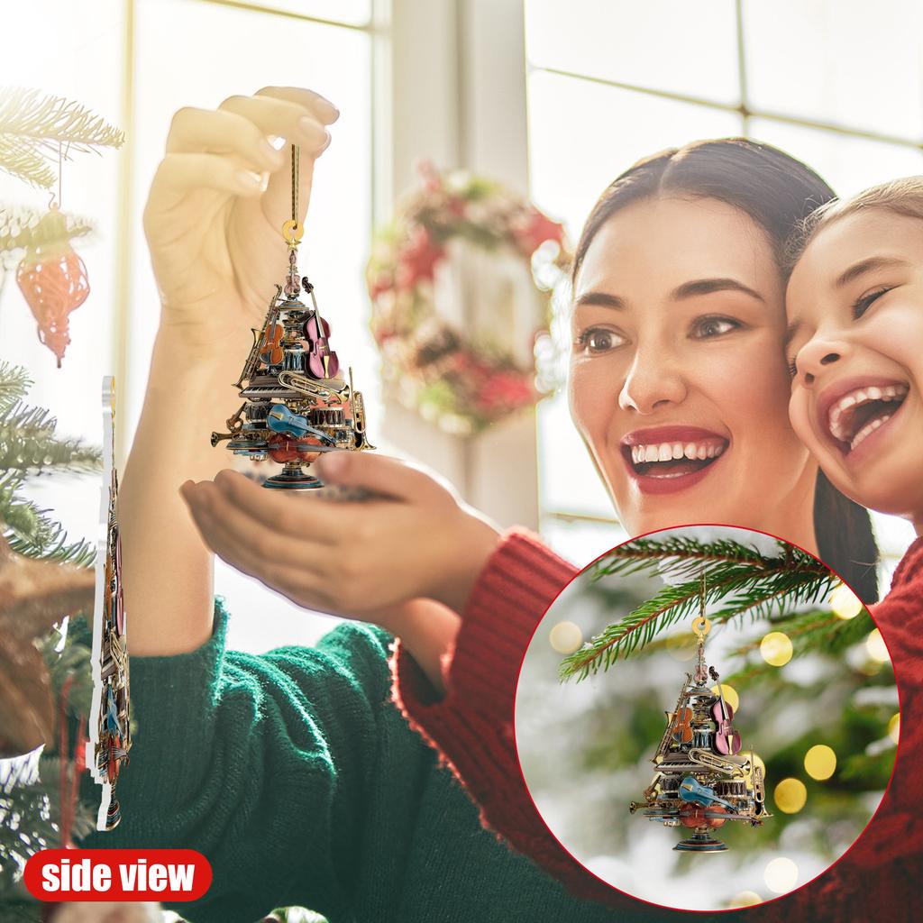 Плоская 2D подвеска, Подвеска на елку, Украшение для дома, Акриловая подвеска