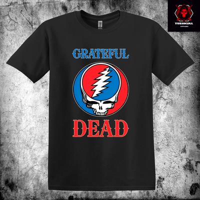 26 Grateful Dead Классическая Рок-группа Плотный Хлопок Унисекс Футболка S-3XL Унисекс Футболка