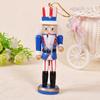 13cm Nutcracker 6 Pcs/Lot Creative Puppets Doll Toy Children Christmas Gift Action Toy Ht026