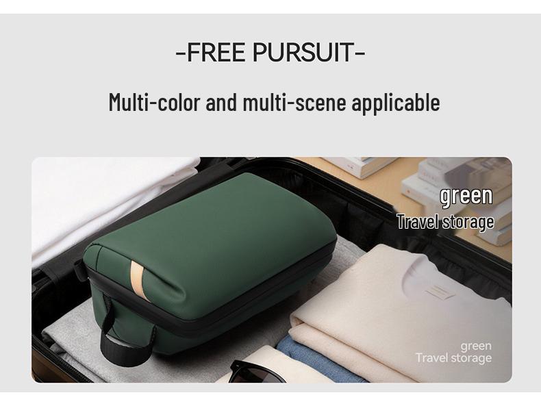 Водонепроницаемая сумка для туалетных принадлежностей, для влажного/сухого использования, большая вместимость, портативная, для бизнеса, спорта и активного отдыха - Унисекс