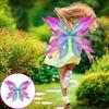 Enchanting Glowing Butterfly Wings Light Up Fairy Costume Cosplay Gift Versatile Glowing Wing for Girls