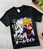 All Might T-shirt My Hero Academia Boku Hawks Armor Strip,Gift Shirt All Size