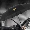 Car Fully Automatic Folding Rain Windproof Umbrella Sunshade For Chevrolet Cruze Spark Suburban Captiva Camaro Trax Malibu Lova