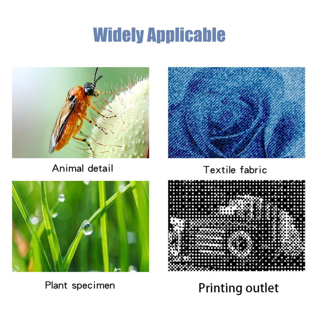 Цифровой USB-микроскоп 1600X для ручного обнаружения промышленного вида с 8 белыми светодиодами