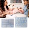 Professional Silicone Mold For Nail Art Featuring 3D Lace Texture That Promotes Effortless Removal And Long Lasting Reuse