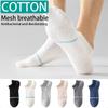 High Quality 6Pairs Men's Socks Combed Cotton Mesh Breathable Odor Proof and Antibacterial Spring Summer for Male Sock New