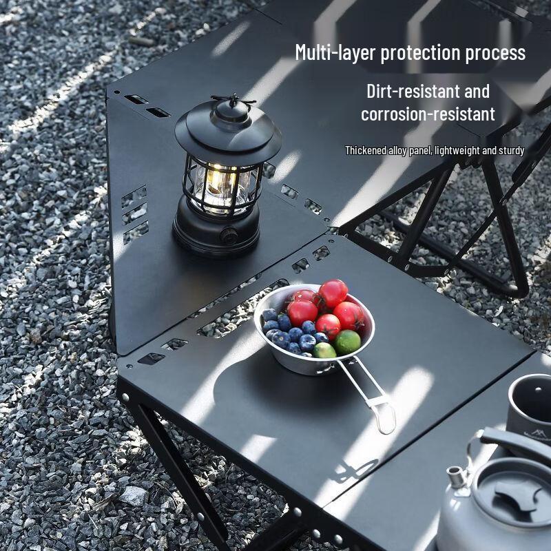 ZISIZ Multi-functional BBQ Folding Lift Table