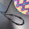 KKBAED Dark Bear Phone Chain Ins Fashion Phone Chain Pendant High-End Beaded Phone Case Pendant