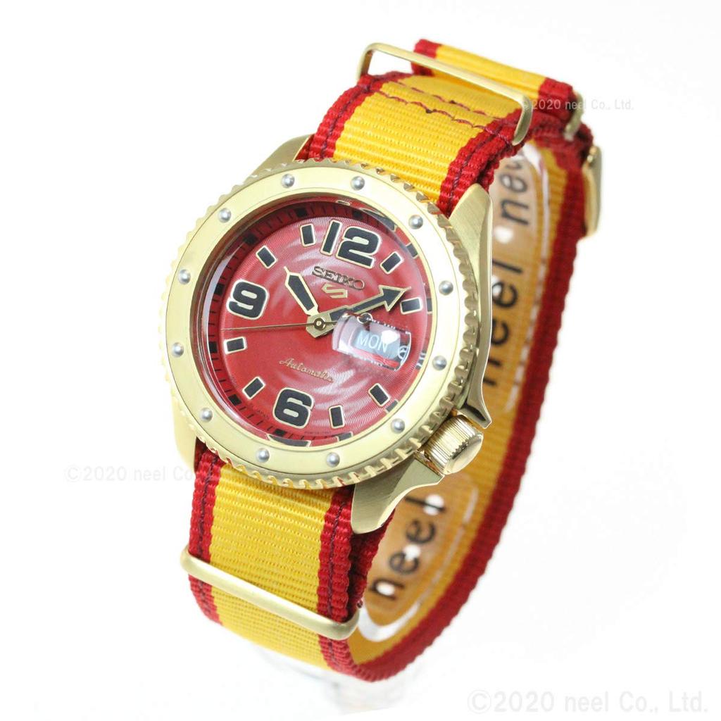 SEIKO 5 SPORTS Street Fighter V Автоматические Механические Лимитированная Серия Часы Zangief Seiko Five Sense SBSA084 [Seiko] Мужские
