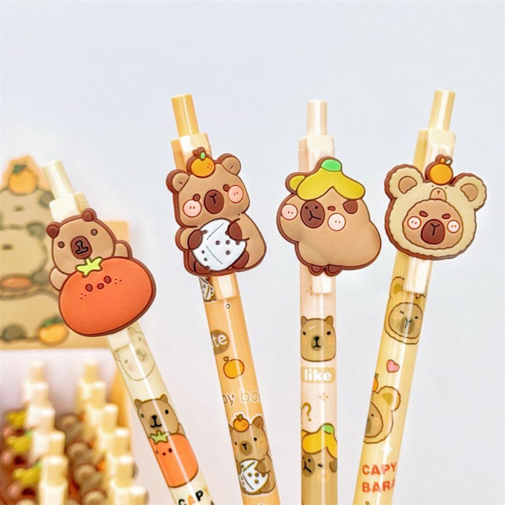 Kawaii Capybara Mechanical Pencil Cartoon Propelling Pencil INS 0.5mm Automatic Pencil  Writing