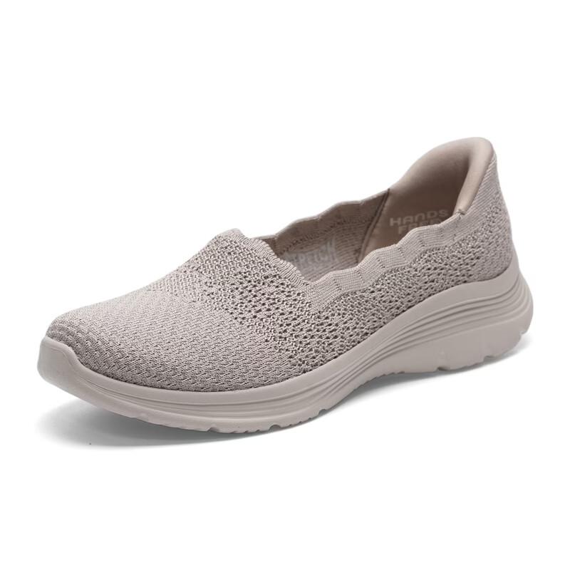Skechers Женская дышащая удобная обувь без шнурков
