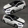 NEW Universal 5PCS Car Side Door Body Hood Rearview Mirror Decal Stripes Sticker Racing Decals