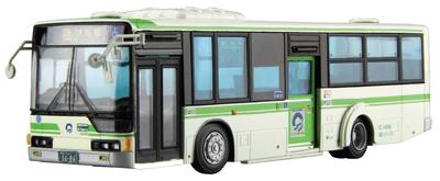 Aoshima Bunka Kyozai Серия Рабочая техника Mitsubishi Fuso MP37 Aero Star City Пластиковая модель 1/80 №2 (Автобус Осака)