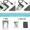 Кабель-адаптер SATA на USB 3.0 для 2,5 3,5-дюймовых HDD и SSD, SATA III для жесткого диска с вилкой США