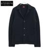 Altea Black Wool X Acrylic Knit Jacket Jacket M blackUsed