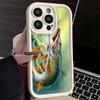 Чехол для телефона iPhone 17 Air 16E 15 16 Pro Max Удочка с карпом Чехол 14 Plus 13 12 Mini Мягкий силиконовый Fundas