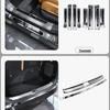Защитная накладка на порог из нержавеющей стали для Xiaopeng GX