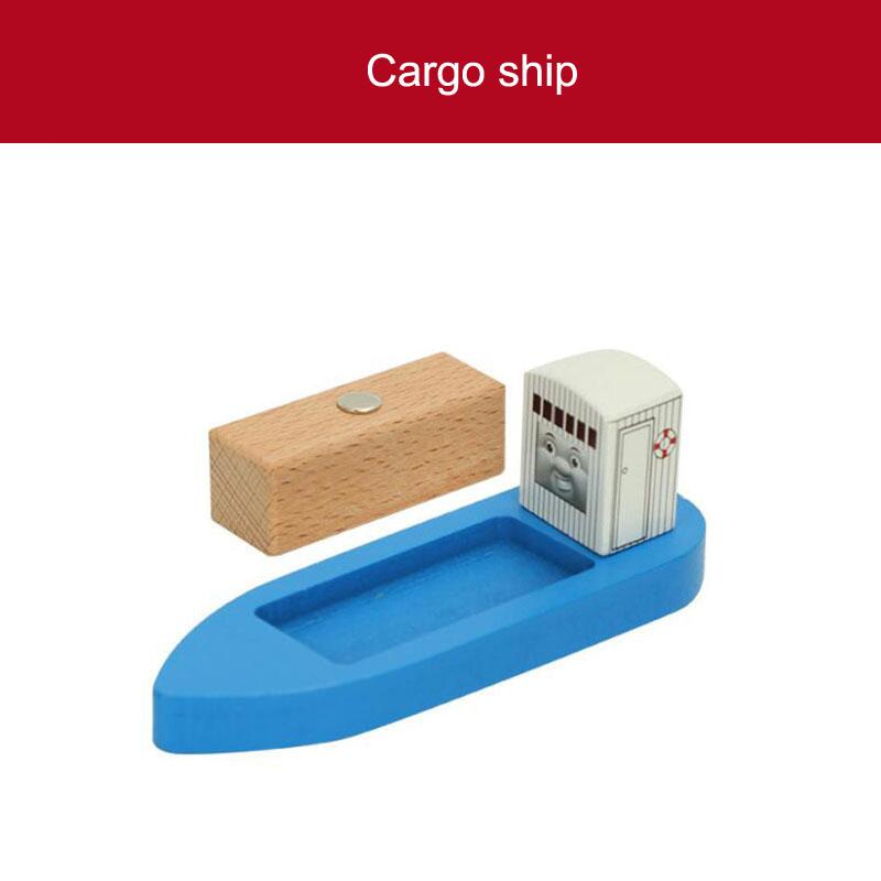 Деревянный магнитный поезд игрушечный локомотив деревянная железнодорожная машина аксессуары игрушки для детей подарки Fit Wood Biro Thomas Tracks