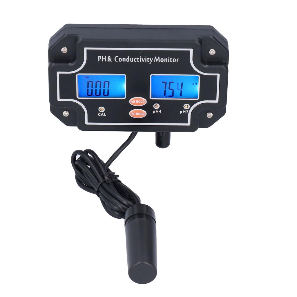 PH‑2681 PH/EC Water Quality Tester ATC PH Meter DC6V Hydroponic Monitor for Fish Tank AquariumUS