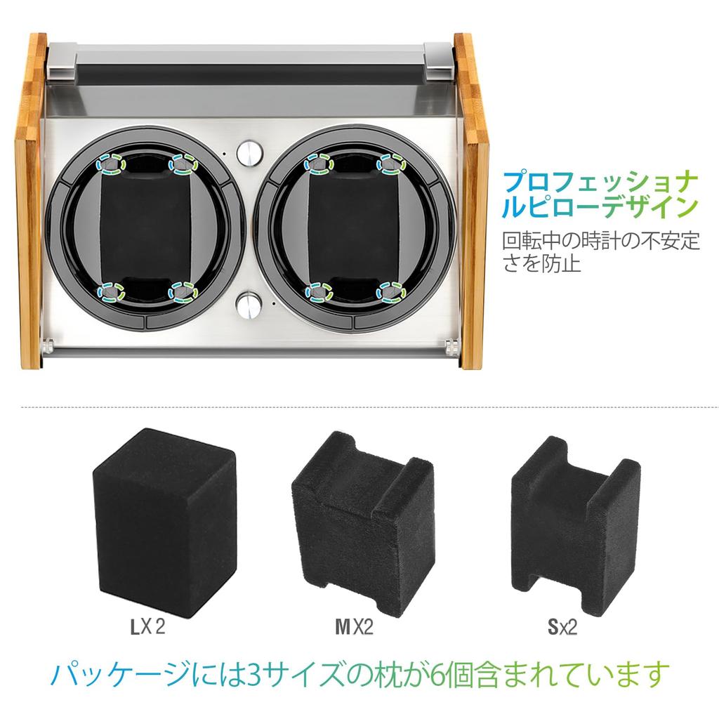 Подзаводчик часов Smith Watch Подходит для двойных часов Ручной работы Бамбук Патентованный AC или Подзаводчик часов Цветной подзаводчик, Часы парного размера, 100% Корпус, Японский мотор с приводом,