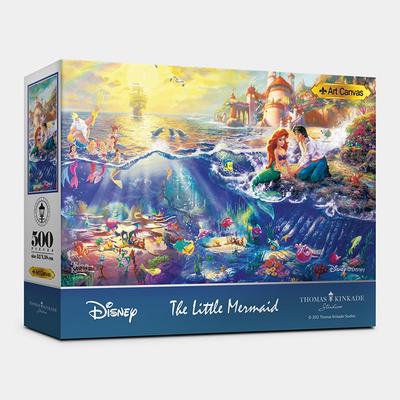 Русалочка Шепот любви (холст) Пазл Disney 500 деталей