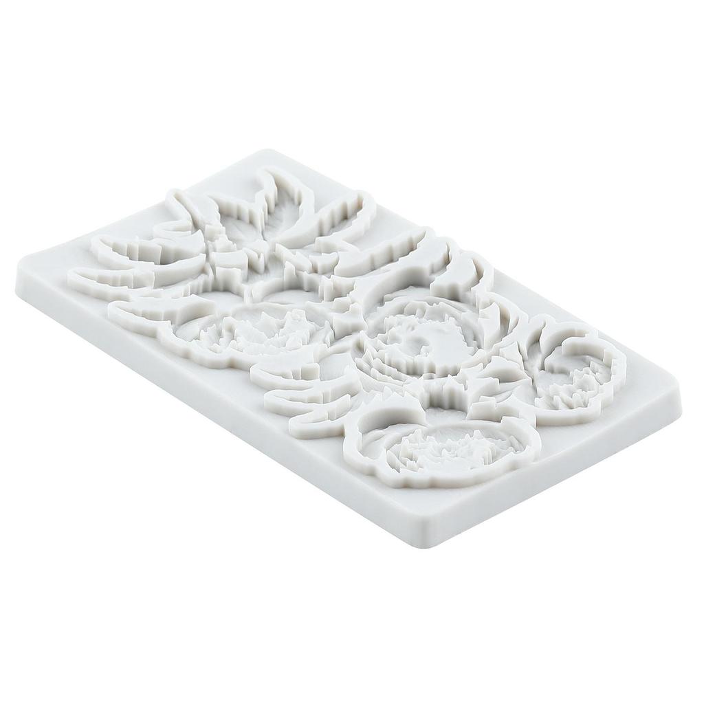 Силиконовая форма для цветка пиона, Формы для мастики в виде цветка, Инструменты для украшения торта, Тематический торт, Десерт, Украшенный, Шоколадная форма для конфет