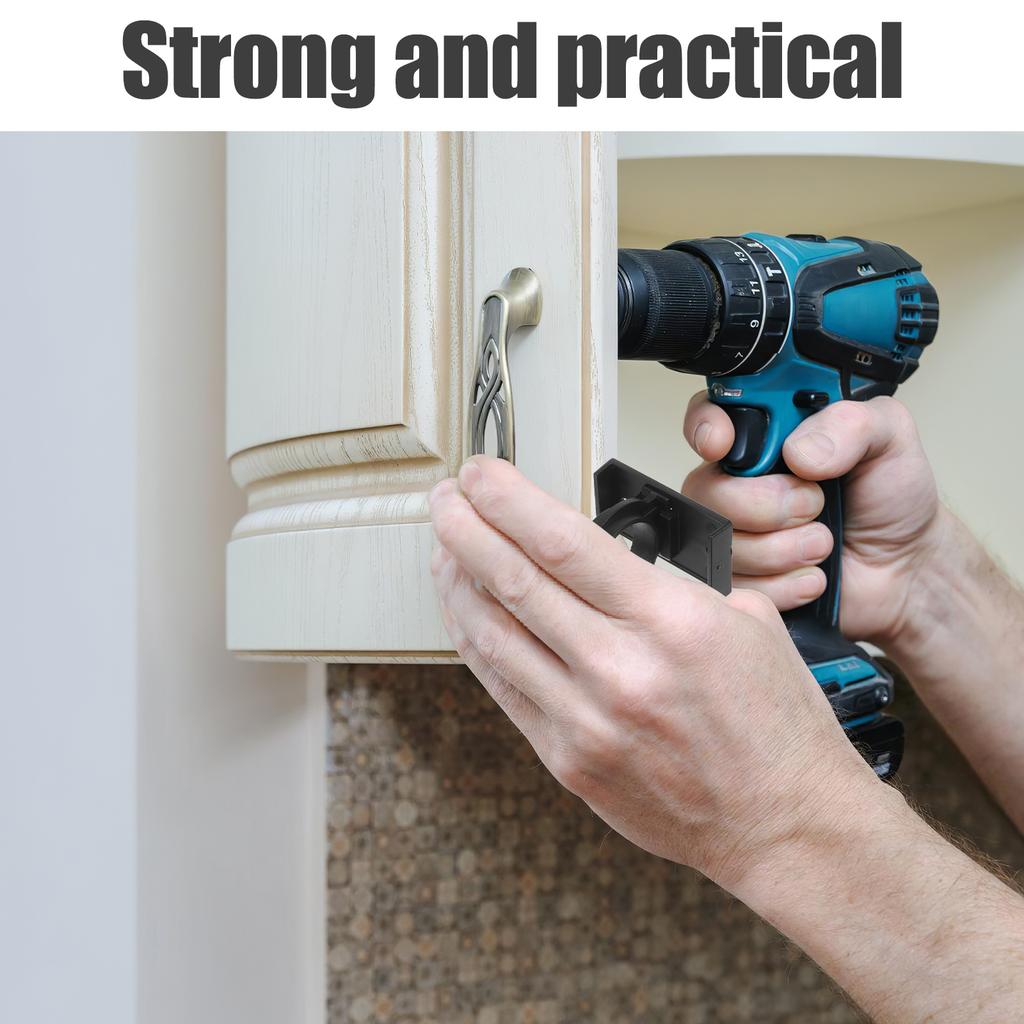 40 set Adjustable Plinth Clips For Cabinets Thickened Nonslip Kickboard Connectors, Snap-In Installation For Kitchen Toe Kick