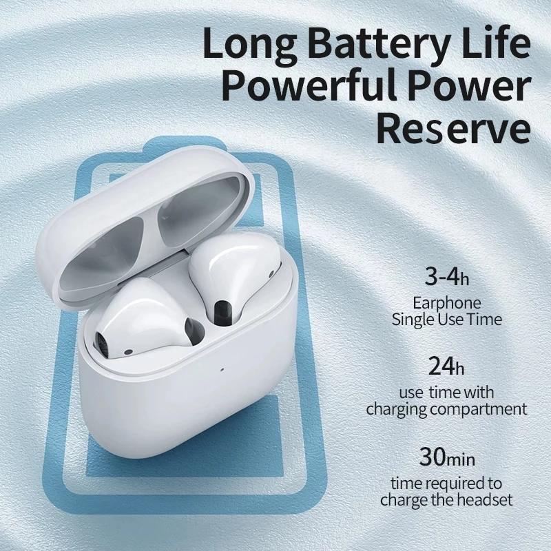 Mini Air Pro 4 TWS наушники беспроводные наушники Bluetooth наушники 5.0 стерео гарнитура с микрофоном для Iphone Xiaomi