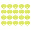 20PCS Football Training Markers Multifunction PE Soccer Training Disc Cone Set for Kids Novice