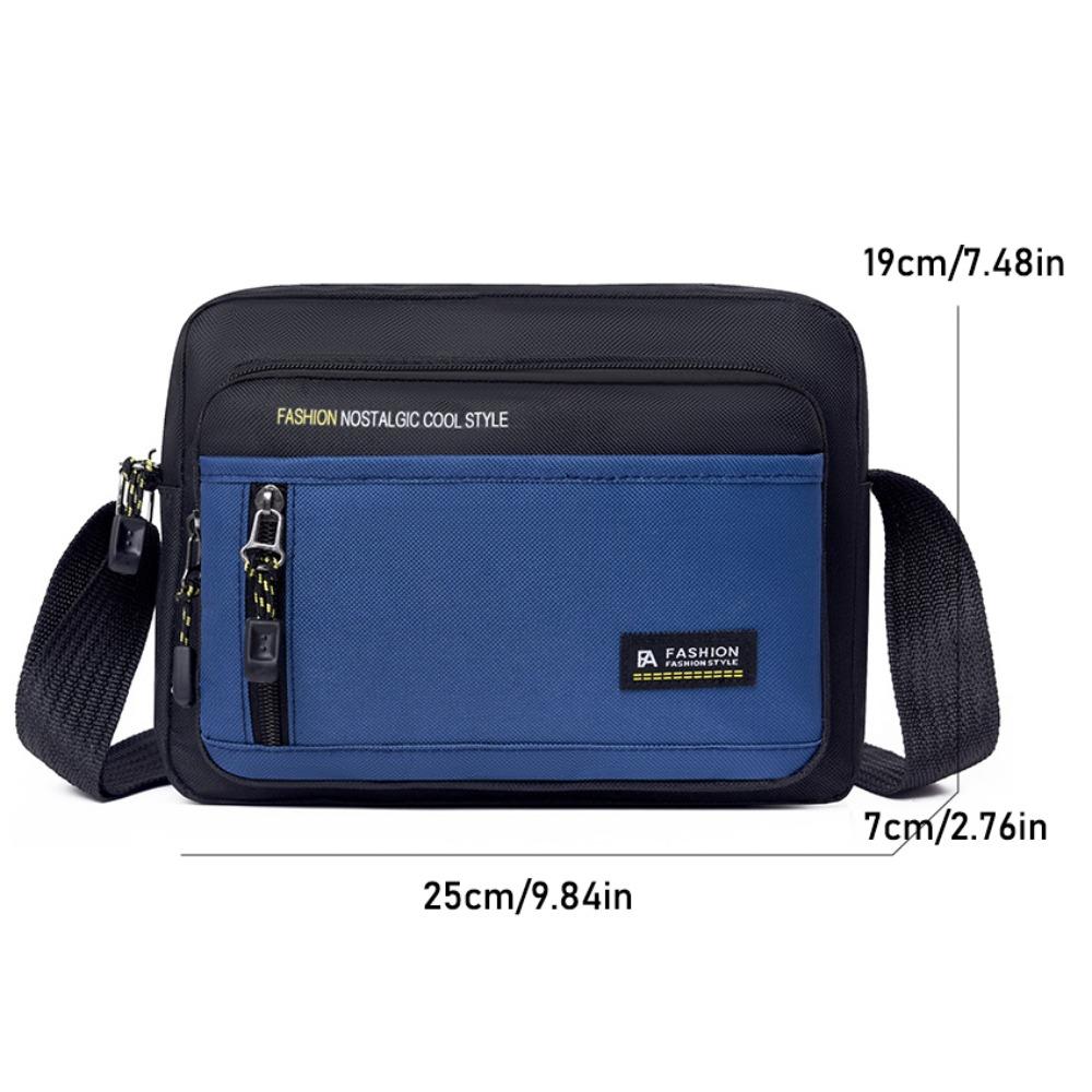 Водонепроницаемая мужская деловая сумка Большой вместимости Холщовая сумка через плечо Мужская сумка через плечо Сумка