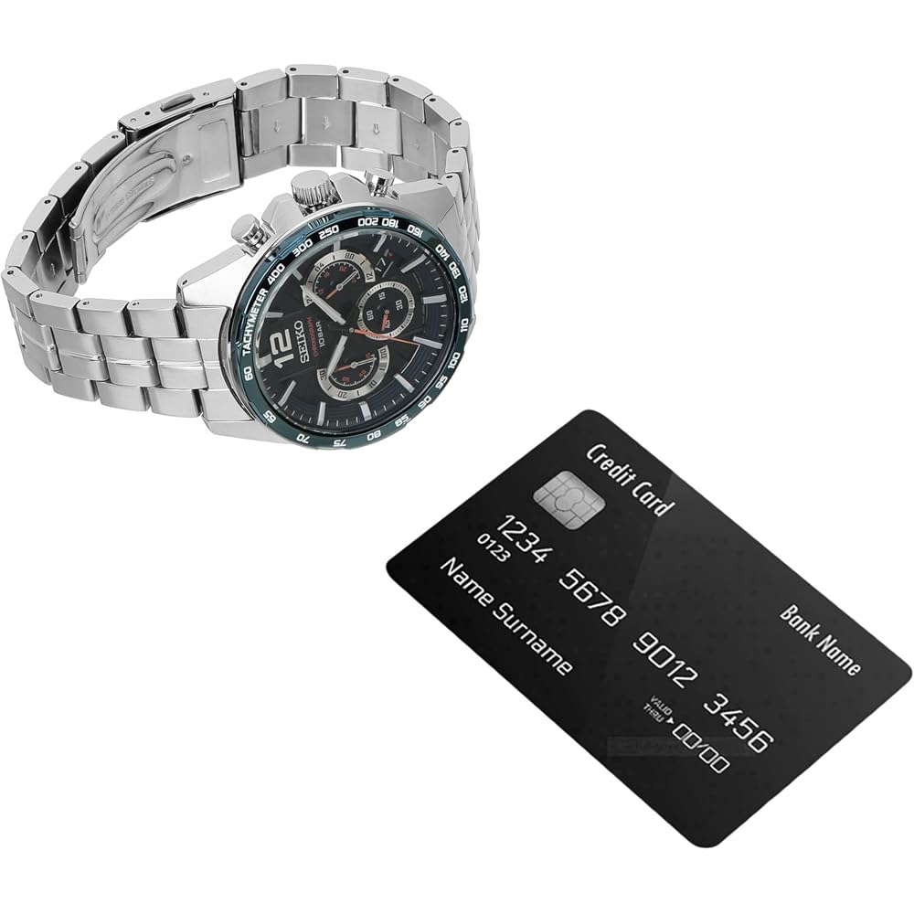 Seiko Часы Seiko Аналоговые Кварцевые Синий Циферблат SSB345P1 Хронограф Аналоговые Кварцевые Темно-синий Циферблат M...