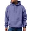 Men's Japanese Hoodie American Solid Color Long Sleeves Hooded Hood Hoodie Hoodie