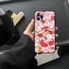 Анимированный S-Клубничный S-Шорткейк TPU Силиконовый Чехол Для IPhone 11 12 13 14 15 16 17 Pro Max Ударопрочный Прозрачная Задняя Крышка