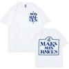 Футболка с надписью Rapper Maka Mis Raíces 2025 Tour Merch для мужчин и женщин, модные футболки в стиле хип-хоп большого размера, летняя футболка из высококачественного хлопка