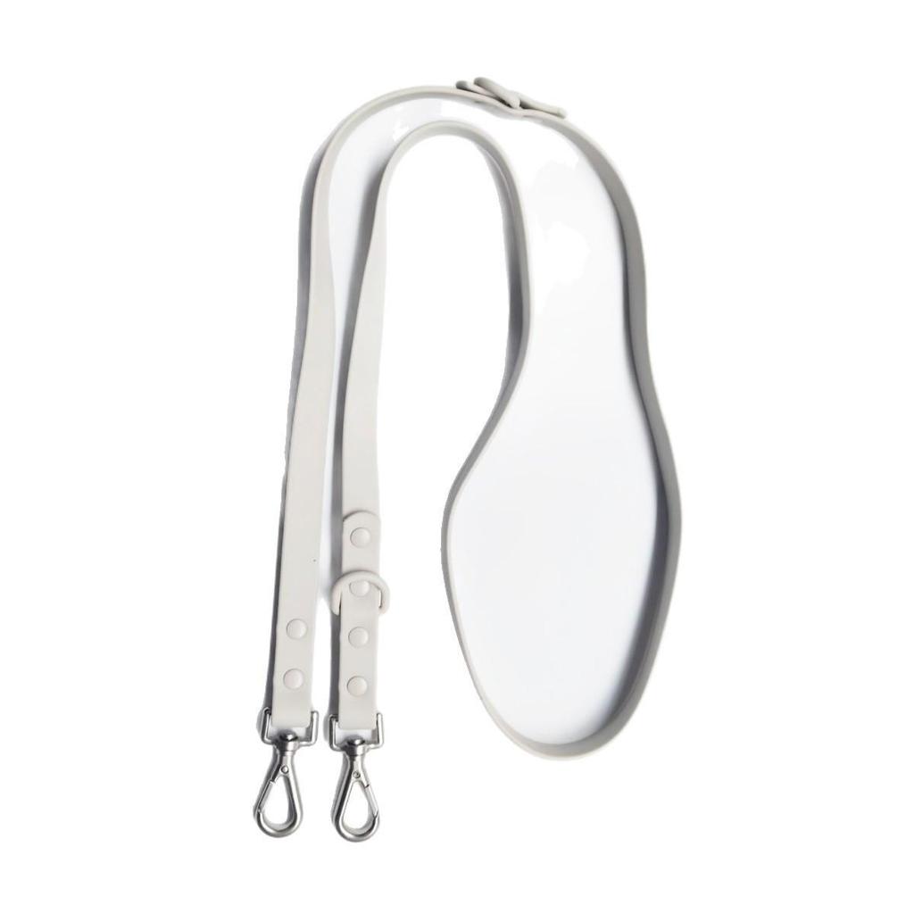 Широкий светоотражающий поводок для собак с защитой от укусов и побегов, с ПВХ поводком и ошейником