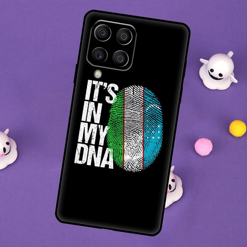 Чехол Флаг Узбекистана для Samsung Galaxy M55 M15 M33 M13 M23 M53 M31 M51 M14 M34 M54 M20 M30s M52 M32